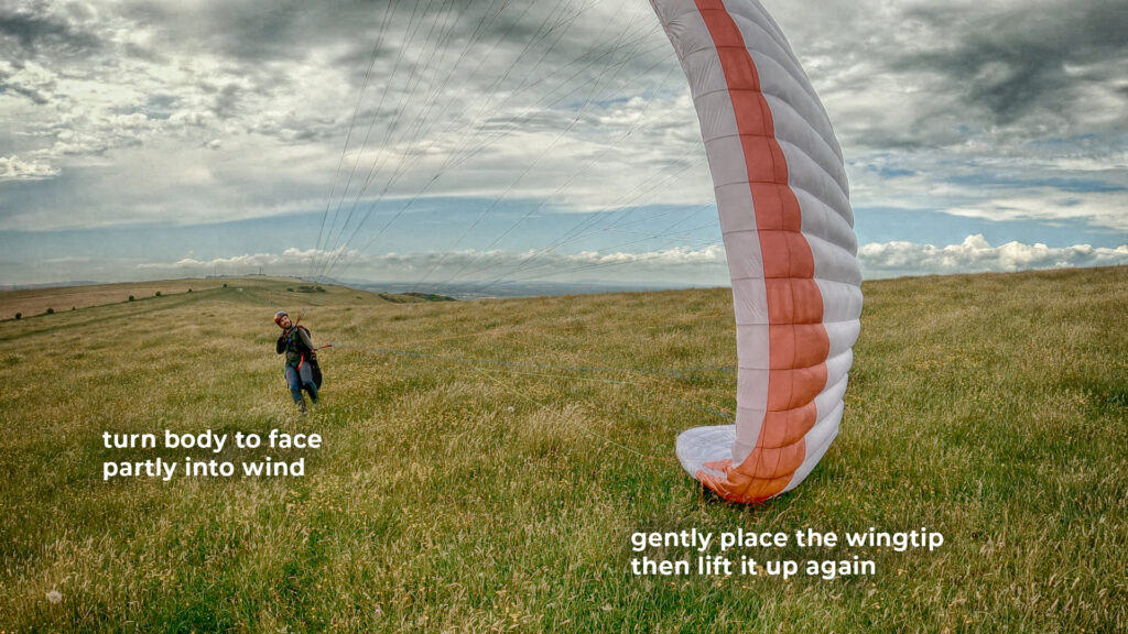 Ground handling exercise 9